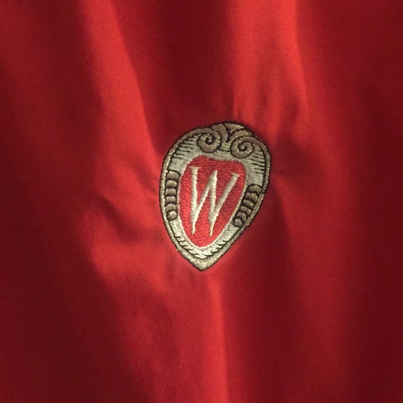 Wisconsin Badgers Windbreaker (Red) - Picture 2 of 5